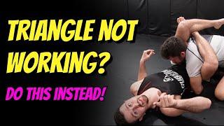 Do You Struggle Finishing Triangle Chokes? Try Reverse Triangle