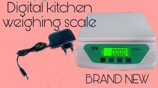 Texla TS500 DIGITAL KITCHEN WEIGHING SCALE 30 KG × 1 GM WITH WHITE BACKLIGHT DELIVERED BY FLIPKART