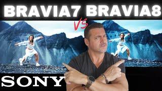 BRAVIA 7 VS BRAVIA 8 Go Bigger Or Better? Mini Led Vs Oled!