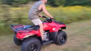 Test Riding a 2022 Honda Recon TRX 250 Fourtrax  Brand New ATV Quad