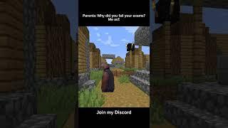 12hours or nothing  Discord:discord.com/invite/GMqrbrCbSa #memes #minecraft #exam