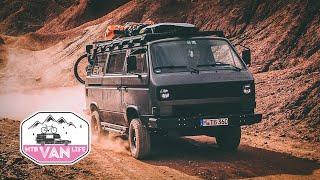 UNSTOPPABLE  MOUNTAINBIKE  VAN  |  VW T3 Syncro Offroad Camper von Rob Heran