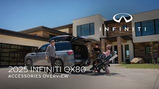 2025 INFINITI QX80 Luxury SUV | Accessories Overview