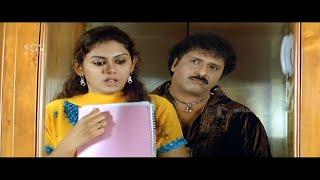 Ravichandran Fooling Around With Heroine | Best Scene | Kamna Jethmalani | Ugadi Kannada Movie