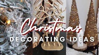 Christmas decorate with me marthon |Christmas clean and decorate with me 2022| Neutral christmas