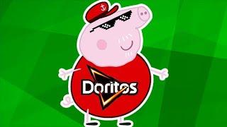 Grandpa Pig Grows Doritos and Mountain Dew!!