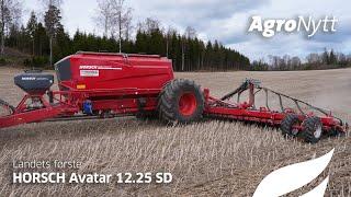 Landets første HORSCH Avatar 12.25 SD