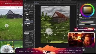 SketchClub JR ART LAB -:Barns - (Clip Studio)