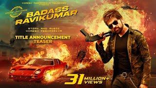 BADASS RAVIKUMAR | Title Announcement Teaser | Himesh Reshammiya | The Xposé Universe