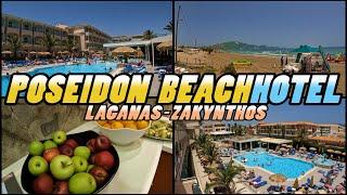 POSEIDON BEACH Hotel tour - Laganas Zakynthos - Greece [4k]