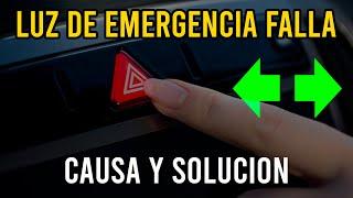 Porque No me funciona las luces direccionales o de emergencia