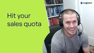 How to hit your sales quota with Cognism's SDR math