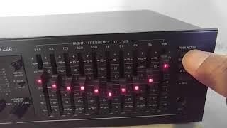 Vintage BSR EQ-3000 10-Band Graphic Equalizer