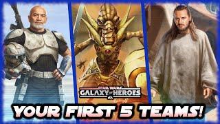 The First 5 Teams Everyone Should Farm in 2025 for Star Wars Galaxy of Heroes!