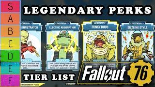 The Best Legendary Perks - Tier List & Guide - Fallout 76