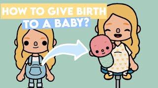 How to give birth  in Toca life world | Step by Step tutorial