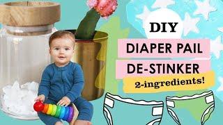 2-Ingredient Diaper Pail Hack (DIY De-Stinker!)