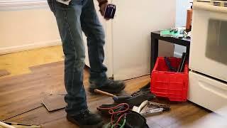 floor renovation time lapse