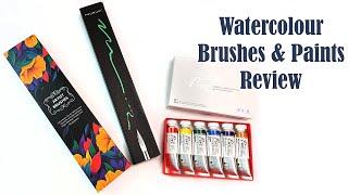 Fuumuui Brushes and Shinhan PWC Watercolour Paints Review!