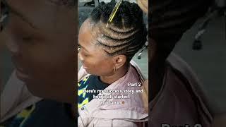 Here's my success story and how it all started Part2  #healthyhairjourney #naturalhaircareproducts