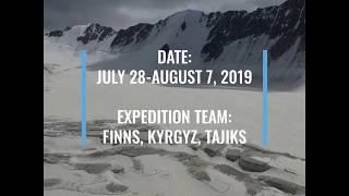 FINKMET expedition to Turgen-Aksu glacier in Kyrgyzstan