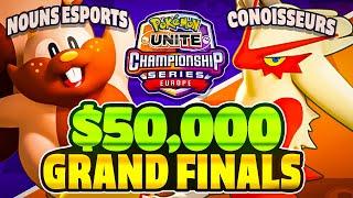 $50,000 EU GRAND FINALS Nouns Esports Vs Conoisseurs | Pokemon Unite