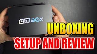 Unleash Infinite Entertainment! DigiBox D3 Plus Android Media Streaming Box Unboxing & Review 