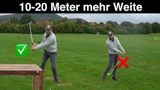 In nur 3 simplen Schritten zu mehr Weite im Golfschwung (für Anfänger)