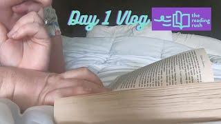 THE READING RUSH 2020 | DAY 1 VLOG | READING AND HAULING!!