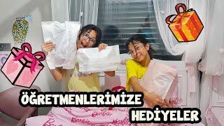 ÖĞRETMENLERİMİZE ALDIĞIMIZ HEDİYELER | SILA MİRA