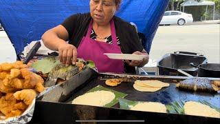 Comida Salvadoreña en Los Ángeles, California! Probamos un poco de todo!