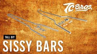 TC Bros. DIY Tall Sissy Bars for Choppers & Bobbers