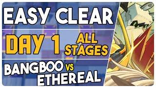 Day 1 All Stages | Bangboo VS Ethereal |【Zenless Zone Zero】