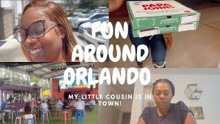 SHOWING MY COUSIN AROUND ORLANDO| Boxi Park + pizza night + birthday brunch & new floors