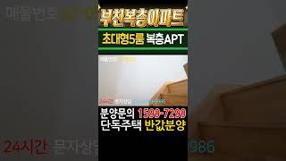 부천복층아파트 신중동역세권 단독주택급 초대형5룸 세대분리가능 전원주택급 테라스