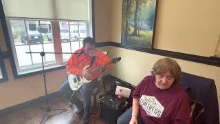 Jerald Rae performing at the Villas of Jackson. April 8th 2022