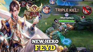 Honor of kings ( Feyd ) New OP! Hero Feyd Gameplay | HOK 2025