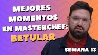 LOS MEJORES MOMENTOS DE DAMIÁN BETULAR EN #MASTERCHEFARGENTINA #2023 #Telefe | SEMANA 13