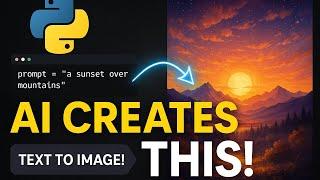  Create an AI Image Generator with Python & Stable Diffusion  (Step-by-Step Guide!)