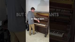 Fixing a broken piano