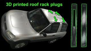 3D printed roof rack plugs 1997 RAV4 (episode 21)