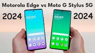 Motorola Edge (2024) vs Moto G Stylus 5G (2024) - Who Will Win?