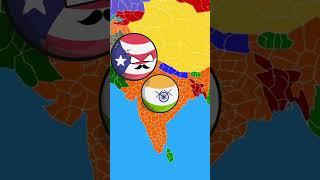 The World Reacts to India's Death  #countryballs #history #india