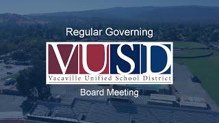 Governing Board Meeting - February 27, 2025