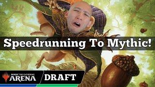 Speedrunning To Mythic! | Bloomburrow Draft | MTG Arena