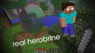 Herobrine sightning - Minecraft beta 1.5_01