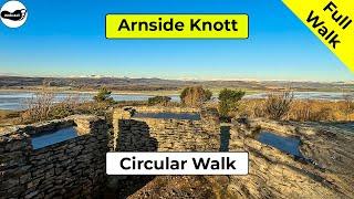 Arnside Knott Circular Walk (Full 4K video Walk)