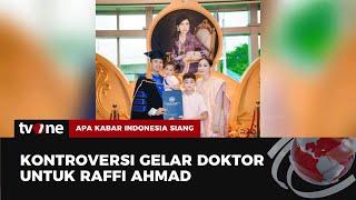 Raffi Ahmad Mendapat Gelar Doktor Kehormatan, Namun Menuai Kontroversi | AKIS tvOne