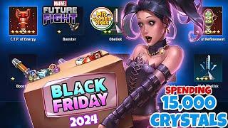  Spending 15,000 Crystals in Black Friday 2024 | Marvel Future Fight