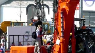 Hitachi at BAUMA 2010 - EX1200 loading shovel